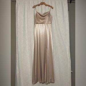 Champagne Bridesmaids Dress